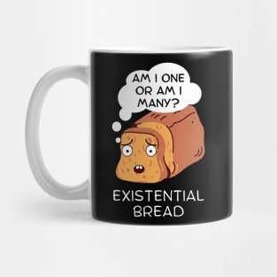 Existential Bread: Kawaii Bread Pun Mug